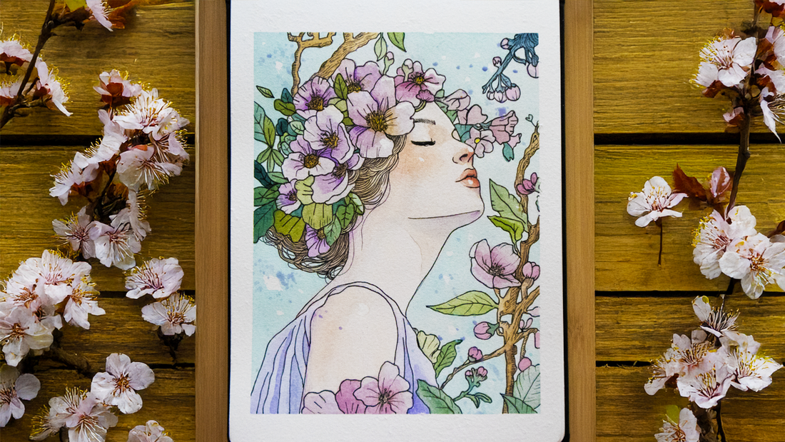 Blog Post: Patreon & YouTube Updates | April Sketches in Bloom
